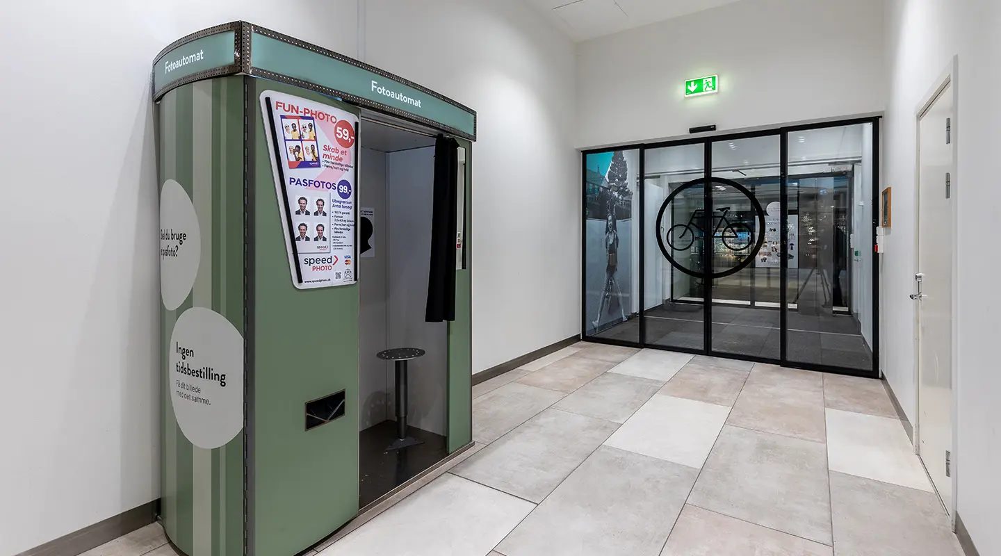 Fotoautomat i Kronen Vanløse